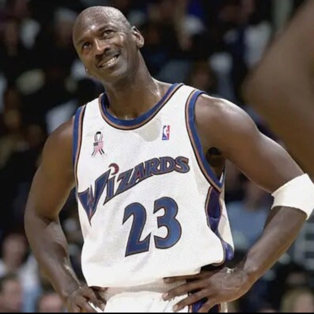 Michael Jordan wizards jersey Please Read Description